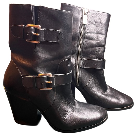 MICHAEL Michael Kors Shoes - Michael Michael Kors Women’s Black Leather Booties 5M GUC